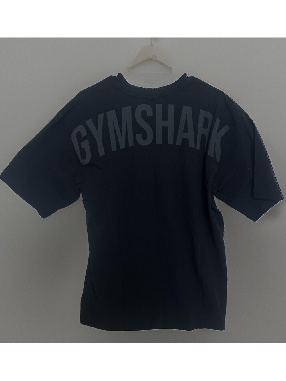 NEW Mens - Gymshark Power T Shirt - Size Small - Black/Gray NWOT